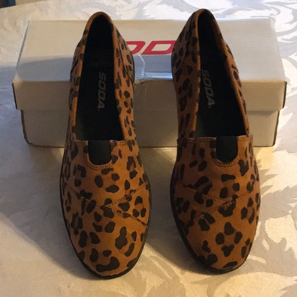Soda Leopard Pattern shoes - Picture 5 of 8